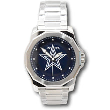 Load image into Gallery viewer, Invicta NFL Dallas Cowboys Men's 42mm Blue Dial Stainless Quartz Watch 47920-Klawk Watches
