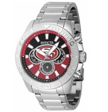 Load image into Gallery viewer, Invicta NFL San Francisco 49ers Men's 45mm Quartz Chronograph Watch 47935-Klawk Watches
