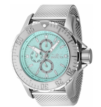 Load image into Gallery viewer, Invicta Deepwave Pro Diver 50mm Turquoise Dial Day Date Mesh Watch 48012
