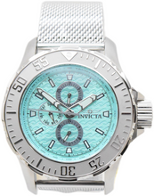 Load image into Gallery viewer, Invicta Deepwave Pro Diver 50mm Turquoise Dial Day Date Mesh Watch 48012
