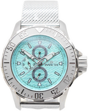 Load image into Gallery viewer, Invicta Deepwave Pro Diver 50mm Turquoise Dial Day Date Mesh Watch 48012
