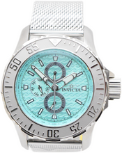 Load image into Gallery viewer, Invicta Deepwave Pro Diver 50mm Turquoise Dial Day Date Mesh Watch 48012
