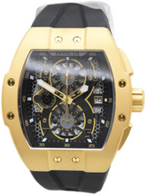 Load image into Gallery viewer, Invicta Racing Gridlock Men's 47mm Skeleton Dial Black &amp; Gold Watch 48029

