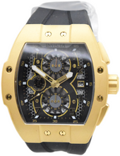 Load image into Gallery viewer, Invicta Racing Gridlock Men's 47mm Skeleton Dial Black &amp; Gold Watch 48029
