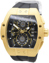 Load image into Gallery viewer, Invicta Racing Gridlock Men's 47mm Skeleton Dial Black &amp; Gold Watch 48029
