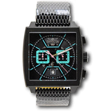 Load image into Gallery viewer, Invicta S1 Rally Cuadro Men's Midnight Pulse 45mm Black Chrono Watch 48037 RARE-Klawk Watches
