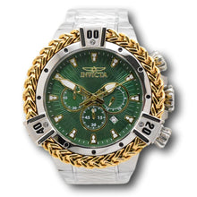Load image into Gallery viewer, Invicta Bolt Herc Men's 54mm Green Dial Gold Bolt Cable Chronograph Watch 48155-Klawk Watches

