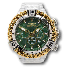 Load image into Gallery viewer, Invicta Bolt Herc Men's 54mm Green Dial Gold Bolt Cable Chronograph Watch 48155-Klawk Watches
