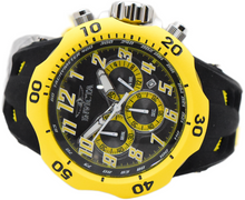 Load image into Gallery viewer, Invicta Venom Hydra Yellow Jacket Men's 52mm Silicone Chronograph Watch 48236-Klawk Watches
