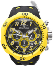 Load image into Gallery viewer, Invicta Venom Hydra Yellow Jacket Men's 52mm Silicone Chronograph Watch 48236-Klawk Watches
