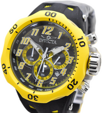 Load image into Gallery viewer, Invicta Venom Hydra Yellow Jacket Men's 52mm Silicone Chronograph Watch 48236-Klawk Watches
