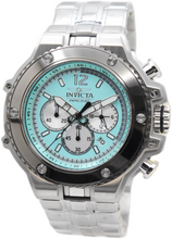 Load image into Gallery viewer, Invicta Racing Speedline Men's 56mm Turquoise Stainless Chronograph Watch 48314-Klawk Watches
