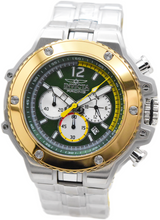 Load image into Gallery viewer, Invicta Racing Speedline Men's 56mm Green &amp; Gold Chronograph Watch 48315-Klawk Watches
