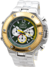 Load image into Gallery viewer, Invicta Racing Speedline Men's 56mm Green &amp; Gold Chronograph Watch 48315-Klawk Watches
