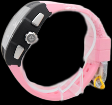 Load image into Gallery viewer, Invicta Racing Gridlock Men's 47mm Skeleton Black Pink Chronograph Watch 48336-Klawk Watches
