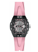 Load image into Gallery viewer, Invicta Racing Gridlock Men's 47mm Skeleton Black Pink Chronograph Watch 48336-Klawk Watches
