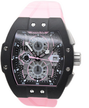 Load image into Gallery viewer, Invicta Racing Gridlock Men's 47mm Skeleton Black Pink Chronograph Watch 48336-Klawk Watches
