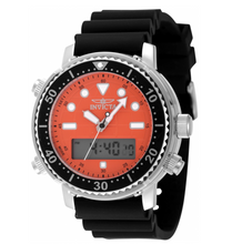 Load image into Gallery viewer, Invicta Pro Diver Men's 46.5mm Orange Dual Time Digital Ana-Digi Watch 48368-Klawk Watches
