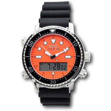 Load image into Gallery viewer, Invicta Pro Diver Men's 46.5mm Orange Dual Time Digital Ana-Digi Watch 48368-Klawk Watches

