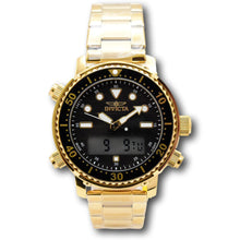 Load image into Gallery viewer, Invicta Pro Diver Men's 46.5mm Gold Dual Time Digital Ana-Digi Watch 48372
