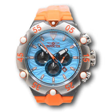 Load image into Gallery viewer, Invicta Subaqua Cobra Men's 54mm Blue Wave Dial Orange Sport Chrono Watch 48543-Klawk Watches
