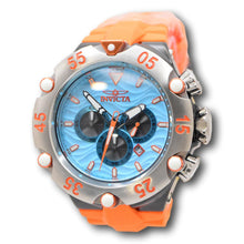 Load image into Gallery viewer, Invicta Subaqua Cobra Men's 54mm Blue Wave Dial Orange Sport Chrono Watch 48543-Klawk Watches

