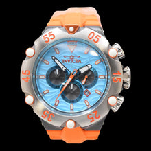 Load image into Gallery viewer, Invicta Subaqua Cobra Men's 54mm Blue Wave Dial Orange Sport Chrono Watch 48543-Klawk Watches
