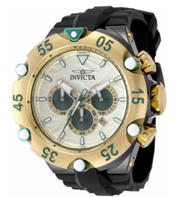 Load image into Gallery viewer, Invicta Subaqua Cobra Men's 54mm Gold &amp; Green Sport Chrono Watch 48544-Klawk Watches
