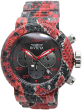 Load image into Gallery viewer, Invicta Pro Diver Exclusive Cobra Strike Black &amp; Red Aqua Plating Chrono Watch-Klawk Watches
