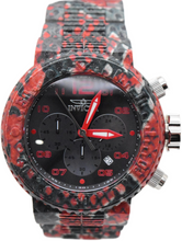 Load image into Gallery viewer, Invicta Pro Diver Exclusive Cobra Strike Black &amp; Red Aqua Plating Chrono Watch-Klawk Watches
