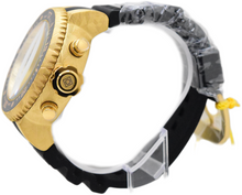 Load image into Gallery viewer, Invicta Pro Diver Laser Acid Etched Geo Case Men's 52mm Gold Chrono Watch 48618
