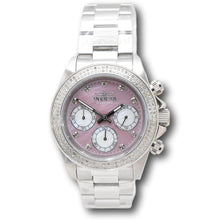 Load image into Gallery viewer, Invicta Elite Diamond 0.71 Carat Diamond Watch Rose Mother of Pearl Dial 48756-Klawk Watches

