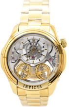 Load image into Gallery viewer, Invicta Specialty Twin-Axis Men's 46mm Quartz Watch Gold Skeleton Dial 48900-Klawk Watches
