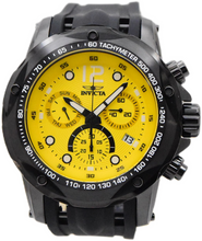 Load image into Gallery viewer, Invicta Speedway Turbo Men's 51mm Yellow Dial Z60 Swiss Chronograph Watch 48908
