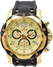 Load image into Gallery viewer, Invicta Speedway Cruise Turbo Men's 51mm Gold Z60 Swiss Chronograph Watch 48910-Klawk Watches
