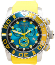 Load image into Gallery viewer, Invicta Sea Hunter Blue Dial Men's 52mm Yellow Fly Back Chrono Watch 48983-Klawk Watches
