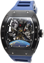 Load image into Gallery viewer, Invicta S1 Rally Interstellar Automatic Men's Skeleton Dial Watch Blue 49009-Klawk Watches
