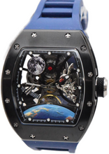 Load image into Gallery viewer, Invicta S1 Rally Interstellar Automatic Men's Skeleton Dial Watch Blue 49009-Klawk Watches
