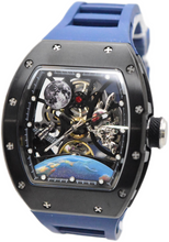 Load image into Gallery viewer, Invicta S1 Rally Interstellar Automatic Men's Skeleton Dial Watch Blue 49009-Klawk Watches
