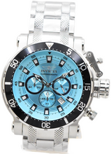 Load image into Gallery viewer, Invicta Coalition Forces Men's 52mm Turquoise Dial Stainless Chrono Watch 49091-Klawk Watches
