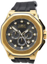 Load image into Gallery viewer, Invicta Akula Kasmat Men's 50mm Gray Dial Gold Chronograph Watch 49142-Klawk Watches
