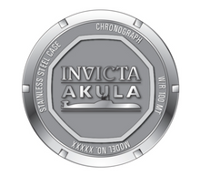 Load image into Gallery viewer, Invicta Akula Kasmat Men's 50mm Gray Dial Gold Chronograph Watch 49142-Klawk Watches
