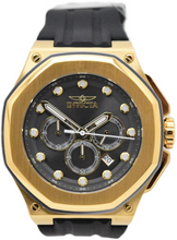 Load image into Gallery viewer, Invicta Akula Kasmat Men's 50mm Gray Dial Gold Chronograph Watch 49142-Klawk Watches
