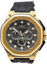 Load image into Gallery viewer, Invicta Akula Kasmat Men's 50mm Gray Dial Gold Chronograph Watch 49142-Klawk Watches

