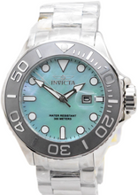 Load image into Gallery viewer, Invicta Grand Diver Men's 52mm Aqua Blue Mother of Pearl Quartz Watch 49156
