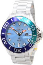 Load image into Gallery viewer, Invicta Grand Diver Ocean Voyage Men's Ocean Blue 300M Quartz Watch 49159-Klawk Watches
