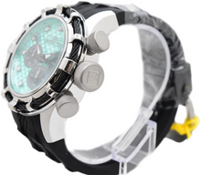 Load image into Gallery viewer, Invicta Bolt Vexidian Men's 50mm Turqoise Dial Black Sport Chrono Watch 49164
