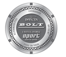 Load image into Gallery viewer, Invicta Bolt Vexidian Men's 50mm Turqoise Dial Black Sport Chrono Watch 49164
