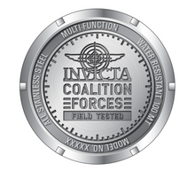 Load image into Gallery viewer, Invicta Coalition Forces Spline Command Men 50mm Yellow Tint Crystal Watch 49198-Klawk Watches
