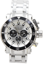 Load image into Gallery viewer, Invicta Coalition Forces Panda Dial Men's 52mm Quartz Silver Chrono Watch 49223-Klawk Watches
